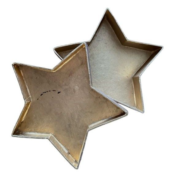JOSEPH SCHMIDT Papier Mache Chocolate Candy Star Box 8” San Francisco Empty - Picture 4 of 5